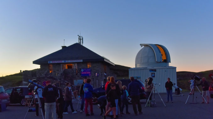 Animation nuit des étoiles à Hautacam